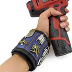 Magnetic wristband magnet section detail