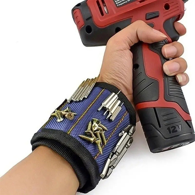 Magnetic wristband magnet section detail