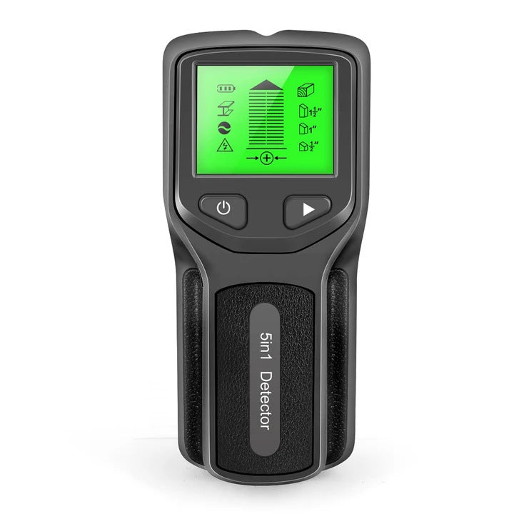 Handheld wall scanner with audio and visual alerts