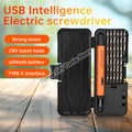 46-in-1 rechargeable precision electric screwdriver set