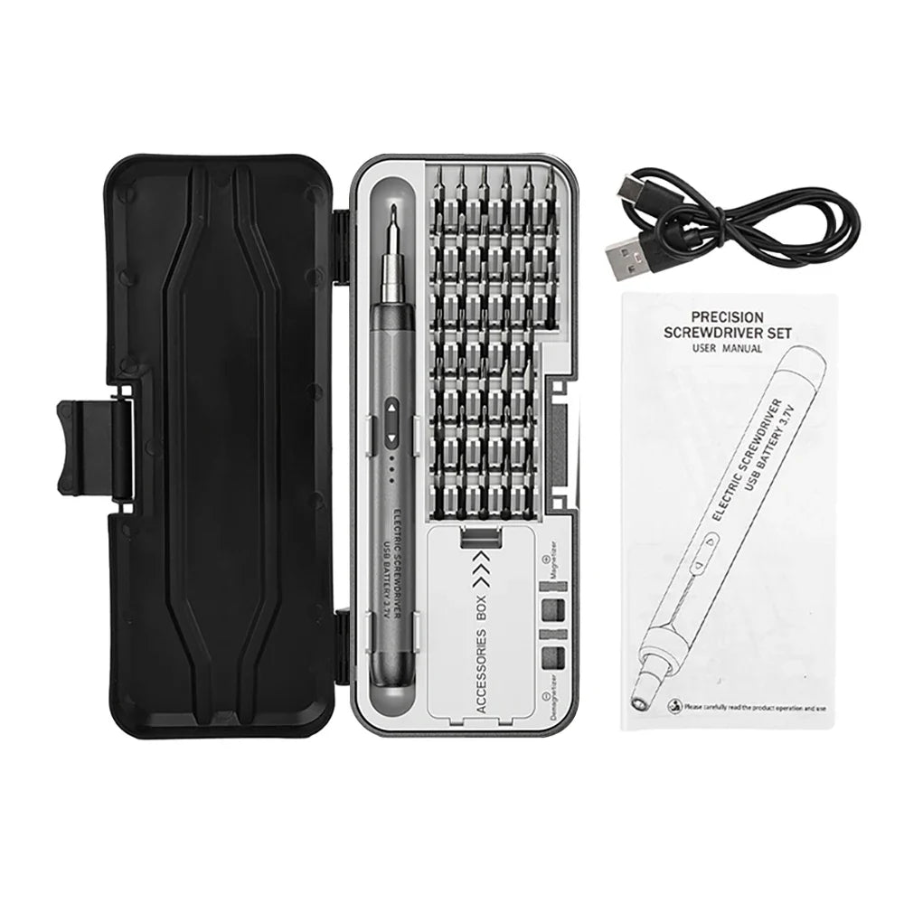 Cordless precision screwdriver product view