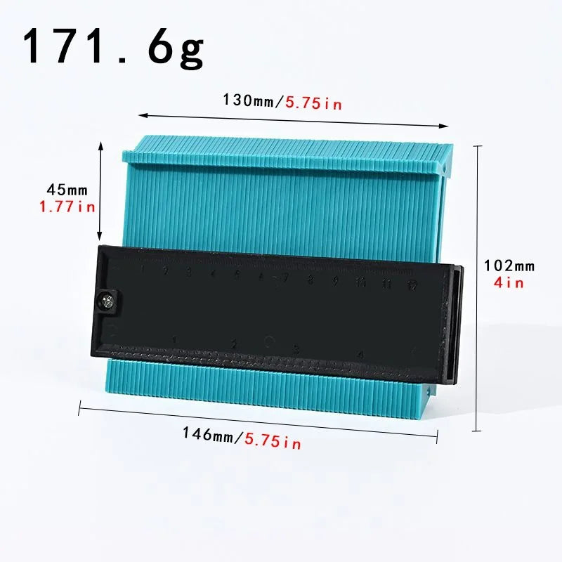 Lockable contour gauge profile tool – view 11
