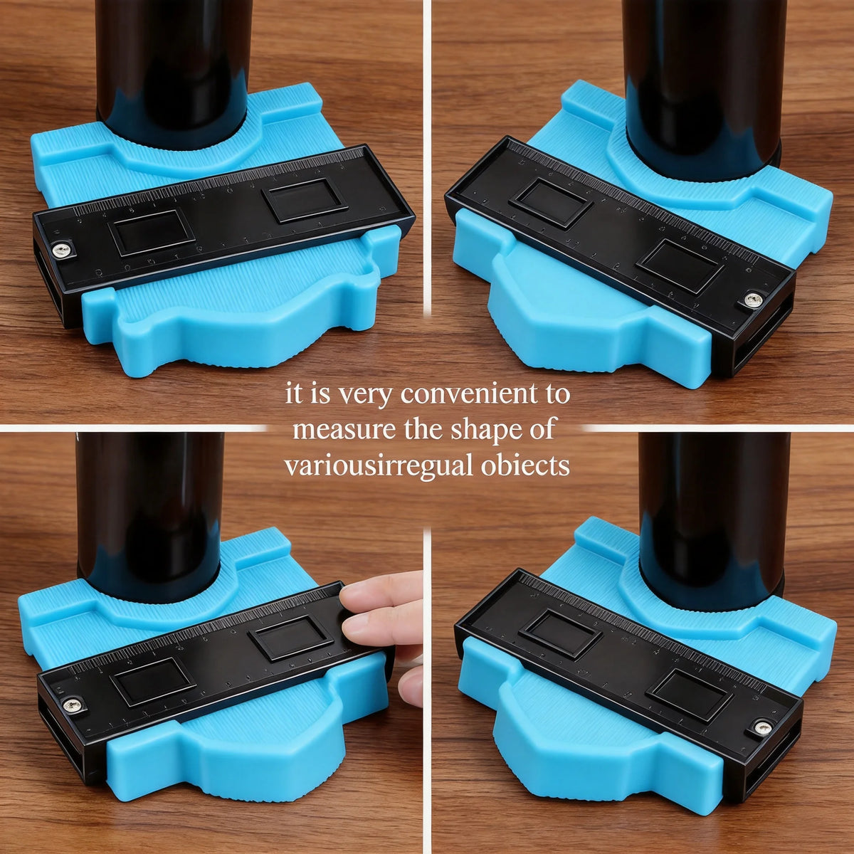 Lockable contour gauge profile tool – view 2