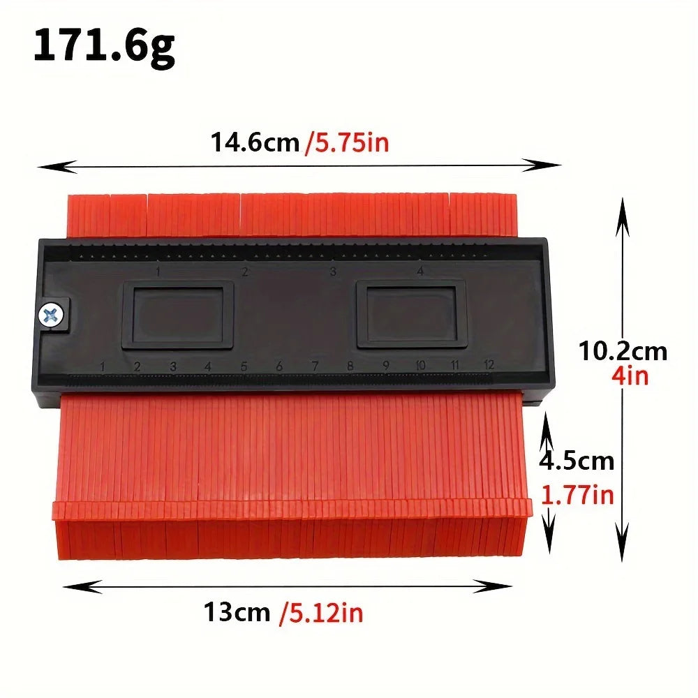 Lockable contour gauge profile tool – view 8