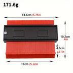 Lockable contour gauge profile tool – view 8