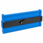 Contour gauge with locking lever