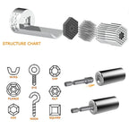 Universal Socket 7–19 mm with drill adapter – view 3