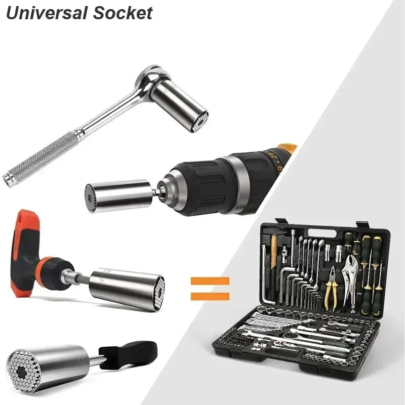 Universal Socket 7–19 mm with drill adapter – view 5