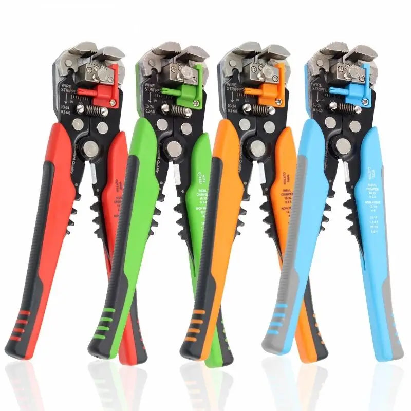 Automatic wire stripper and crimping tool – view 2