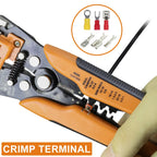 Automatic wire stripper and crimping tool – view 6