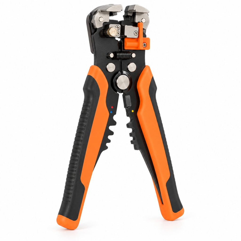 Automatic wire stripper and crimping tool