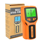 Wall scanner LCD display and control buttons